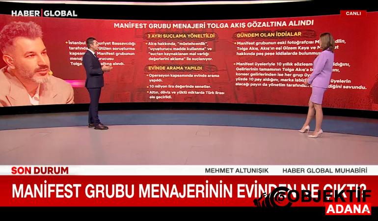 Manifest grubunun menajeri Tolga Akış neyle suçlanıyor?