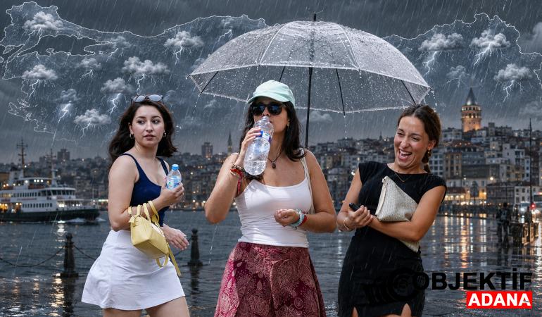 İstanbul dahil 62 ilde hafta sonu sağanak alarmı