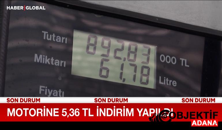 Motorine 5,36 TL indirim