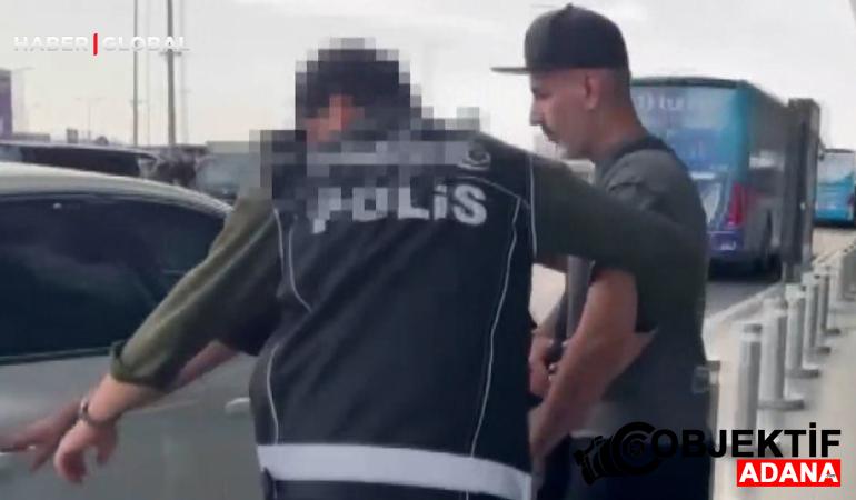 Tolga Akış’ın adliyeye sevk edildiği anlar kamerada
