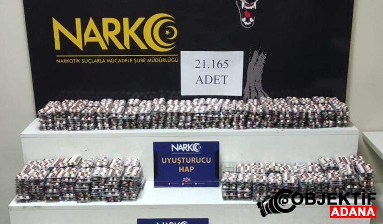 Adana'da uyuşturucu operasyonunda yakalanan 2 zanlı tutuklandı