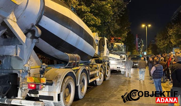 Avcılar’da el freni çekilmeyen beton pompası dehşet saçtı: 7 araç hasar aldı