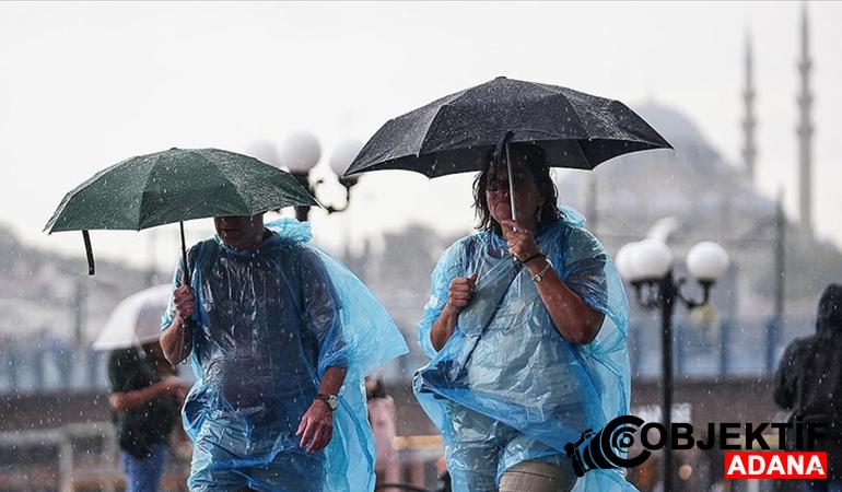 Meteoroloji'den sağanak yağış alarmı: 6 ile turuncu, 12 ile sarı kodlu uyarı